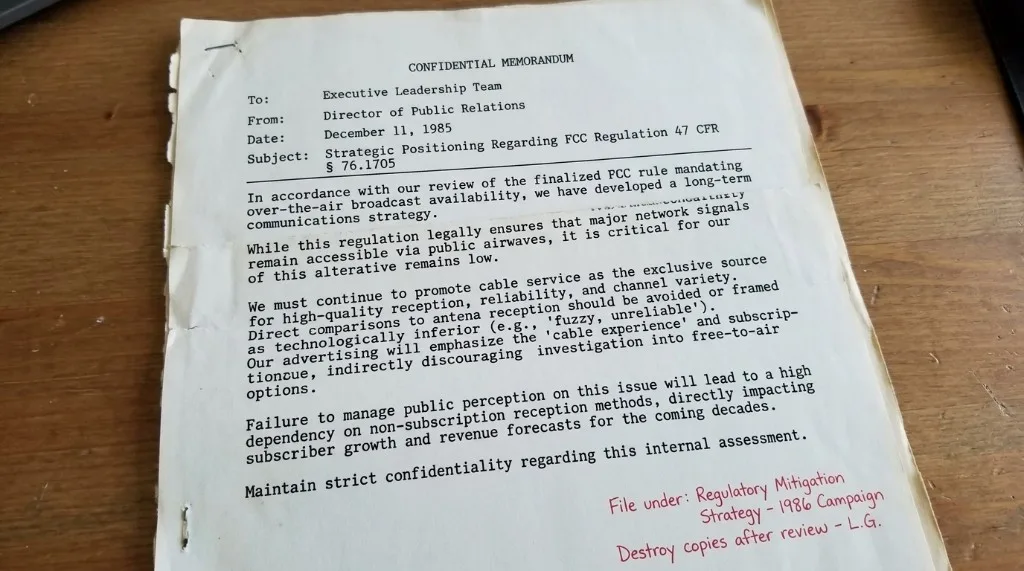 ACMA broadcast mandate — requiring all networks to broadcast over public airwaves for free